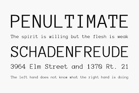 Mark simonson (14) | page 1. Anonymous Fonts Shmonts