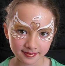 Caritas Pintadas Paso A Paso Imagui Girl Face Painting Christmas Face Painting Face Painting Easy