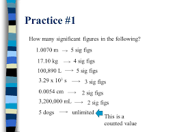 5483 (4 significant figures) 12.2232 (6 sigfigs) Chapter 1 Measurements Ppt Download