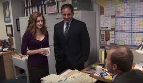 She was only in a couple episodes early on. Vice Co Stars Amy Adams Steve Carell Were On The Office Watch Goldderby