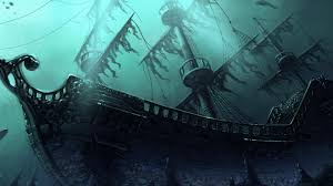 Sunken Ghost Pirate Ship Wallpaper By Hd Wallpapers Daily Pirate Ship Pirate Ship Drawing Sunken Ship Tattoo