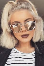 27 So Cute Easy Hairstyles For Short Hair Lovehairstyles Com Short Hair Styles Easy Blonde Hair Color Hair Styles
