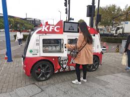 © kfc international holdings inc. Kfc Delivery Robots In Shanghai The Last Driver License Holder