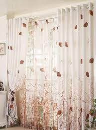 hey i found this really awesome etsy listing at https www etsy com listing 173021945 decorative modern autumn leaf tree drapes ideas modern fall curtains