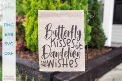 Download Butterfly Kisses Spring Quotes Svg File 1181167 Cut Files Design Bundles