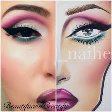 Recreation Of A Face Chart Beautify And Creatify D S