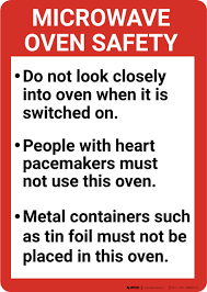Microwave Oven Safety | Kitchen Safety, Microwave Safety, Food Safety  Training
