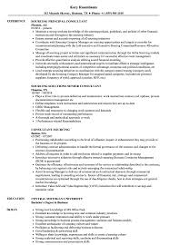 consultant sourcing resume samples