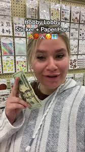 everytime i go in hobby lobby i check to see if theres a sticker/paper sale  and today was my lucky day🫶🏼 had to go ham #papercraft #stickerhaul