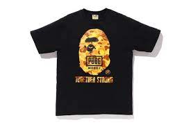 Bape Teams Up With Pubg Once Again For Apparel Capsule And In Game Items Bape Streetwear For Men Bape Shirt