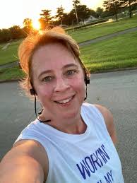 dirt road running near red hill