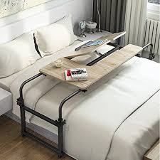 Overbed Table With Wheels Little Tree Multi Function Hei Https Www Amazon Com Dp B07cnyhg4 Bed Table On Wheels Overbed Table Living Room Furniture Styles