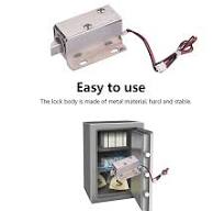Solenoid Elektromagnetiskt Elektriskt Lås, Elskåpslås ...