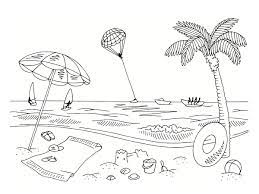 Coloriage Plage 30 Dessins A Imprimer Gratuitement