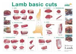 Lamb Meat Cut Chart Book Pinterest Meat And Lambs
