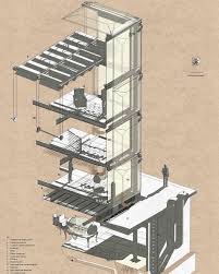 Cutaway Section Isometric Drawing Http Ift Tt 2hnmum8 Drawing Architecture Design Illust Architectural Section Diagram Architecture Architecture Graphics