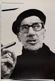 Groucho posing in a promo photo for the all new NBC show ' You Bet Your  Life ' 1950