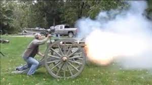 The hotchkiss gun can refer to different products of the hotchkiss arms company starting in the late 19th century. Firing An Original Hotchkiss Revolving Cannon Youtube