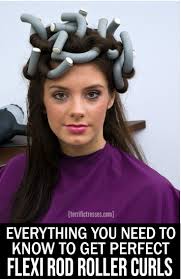 Few Things Match Flexi Rods For Curls That Are Super Curly And Last The Big Thing To Know When It Comes To How To Use T Hair Rods Flexi Rods Foam