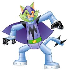 Mechanicat Is A Cat Version Of The Evil Android Braniac He S The Arch Enemy Of The Dog Star Patrol And Dogs Everywhere The Dog Star Arch Enemy Junkyard Dog