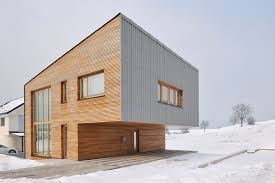Gallery Of Single Family House In Groharjevo 3biro 2 Avec Images Maison Bois Construire Une Petite Maison Maison De Famille