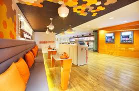 Branch Showcase Ing Pumpkin Bank Design Retail Space Design Commercial Interior Design