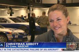 Brehanna daniels is making history in nascar as the first african american female to pit in a race in a nascar national series race. Meet Christmas Abbott Nascar S First Female Pit Crew Member Sbnation Com