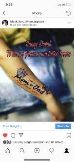 Pin On Mom Dad Tattoo