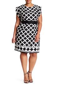 Eliza J Obi Belt Solid Dress Plus Size Nordstrom Rack