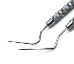 Core build up and post cement. Endodontic Root Canal Plugger