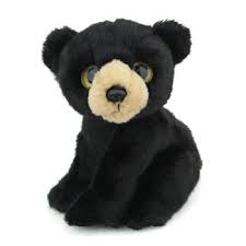 Baby Black Bear Stuffed Animal Big Eyed Stuffed Baby Black Bear Wild Watcher By Wild Republic At Stuffed Safari Bear Stuffed Animal Baby Black Bear Bear Plush