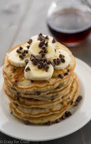 Banana Chocolate Chip Pancakes Crazy For Crust