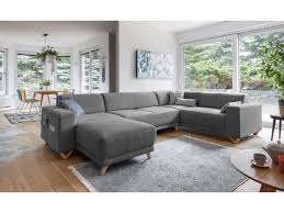 Canapé eva 1 399 €. Bobochic Bella Canape D Angle Panoramique Xxl En U Convertible Avec Coffre Droit Couleur Gris Fonce Vente De Bobochic Conforama