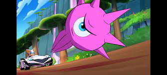 There is an interesting fact about TSR; The Pink WispSpike used in the TSR  Overdrive animation were used as a projectile weapon, while the actual  in-game version, the Pink Wisp were used