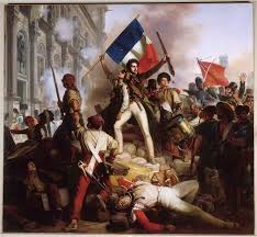Jean Victor Schnetz 14 Apr 1787 15 Mar 1870 Le Combat Devant L Hotel De Ville Le 28 Juillet 1830 C Trois Glorieuses Revolution Francaise Bapteme De Clovis