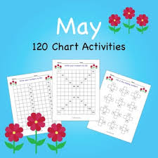 May Flowers 120 Chart Activities