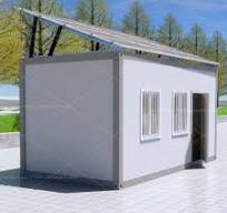 Premade 20FT Flat Pack Solar Powered Container Home with Bathroom Company Price