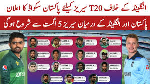 England vs pakistan (eng vs pak) date: Pakistan Team T20 Squad Vs England 2020 L Pak Vs Eng T20 Series 2020 Talib Sports Youtube