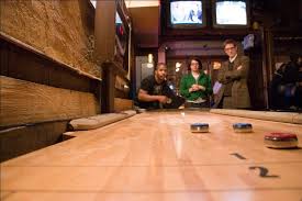 This is the table shuffleboard version. How To Play Shuffleboard Outside Arxiusarquitectura