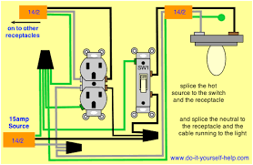 From this post you complete learn about light switch wiring with a simple diagram and video tutorial in english language. Almost Exactly What I Need For The Outdoor Socket Switch And Light Light Switch Wiring Electrical Wiring Basic Electrical Wiring