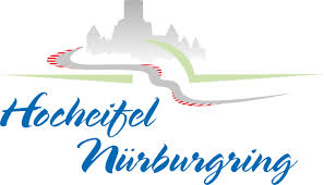 Vector logo reproduction exact as the sticker of the logo sold on spot. Hotels Fewos Nurburgring Wandern Radfahren