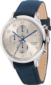 Maserati R8871636004 Leather Straps Leather Blue Leather