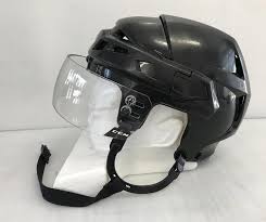 Ccm Vector V08 Pro Stock Hockey Helmet Small Black Ccm Visor 4575