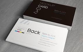 Colorful free business card template in psd format. 26 Free Business Card Psd Templates Freebies