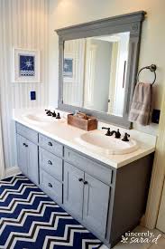 This cures to a super hard finish (similar to oil based paints!), which is what you need in high traffic areas. 40 Refreshing Bathroom Mirror Designs Bored Art