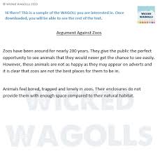 Arguments For And Against Zoos Teaching Resources
