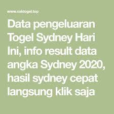 Data Pengeluaran Togel Sydney Hari Ini Info Result Data Angka Sydney 2020 Hasil Sydney Cepat Langsung Klik Saja Sydney Dewi Bulan Permainan Angka