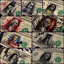 Dollar Bill Art Graffiti Drawing Book Art Art