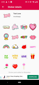 How to download and manage stickers. Stickers Der Liebe Fur Whatsapp 4 6 7 Download Fur Android Apk Kostenlos