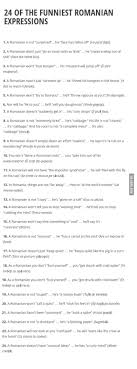 24 Of The Funniest Romanian Expressions Rumano